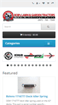 Mobile Screenshot of bobsgardentractors.com